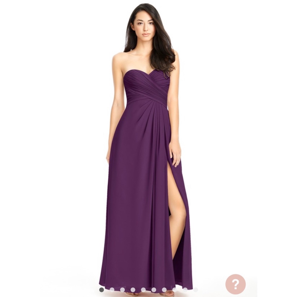 AZAZIE ARABELLA ALLURE DRESS IN GRAPE